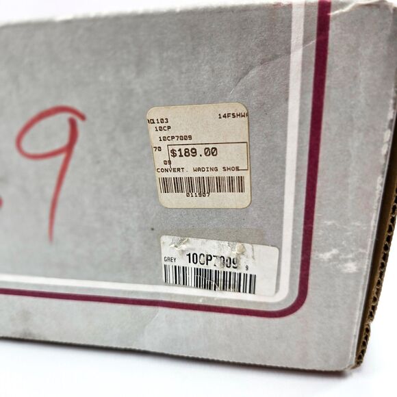 Orvis Convertible Wading Shoes Grey 10CP-70 Men’s Size 9 Brand New